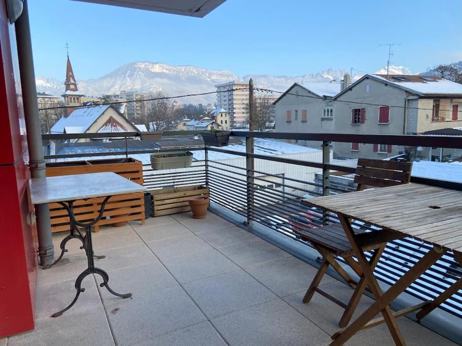 La Parenthese - Annecy- Grande Terrasse - Chambre - Garage エクステリア 写真